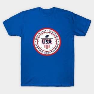 United States of America national anthem - Star Spangled Banner T-Shirt